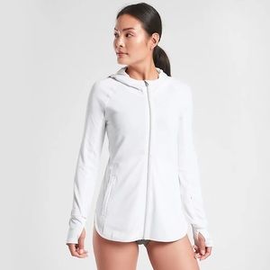 Athleta White Baja UPF Jacket